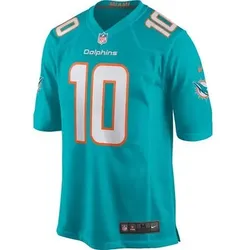 NIKE Herren Miami Dolphins Nike Home Game Jersey Hill 10, Größe L in Grün Grün