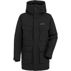 DIDRIKSONS Herren Jacke DREW USX PARKA 8, Größe S in Schwarz Schwarz