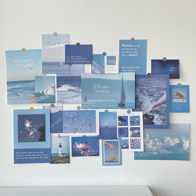 Inspire Essentials EverMood Nordic Photo Card Wall Decor Aesthetic Postcard Sticker Set 5
