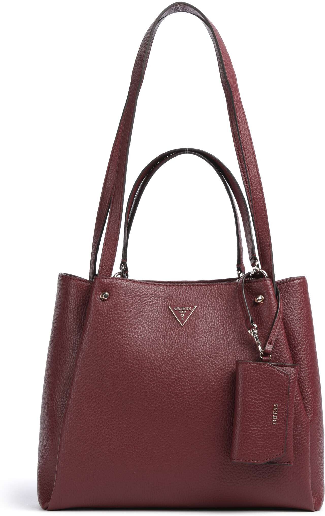 Guess Lorella Girlfriend Handtasche aus Leder, rot