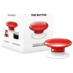 Fibaro The Button, Schalter + Taster, Gelb