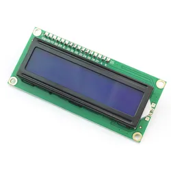 Alphanumerisches LCD 16x2, blau / weiß, mit I2C Backpack