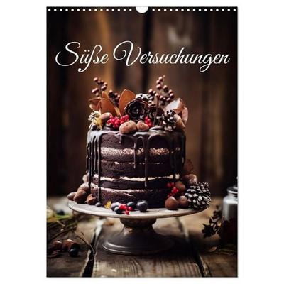 Süße Versuchungen (Wandkalender 2027 DIN A3 hoch), CALVENDO Monatskalender