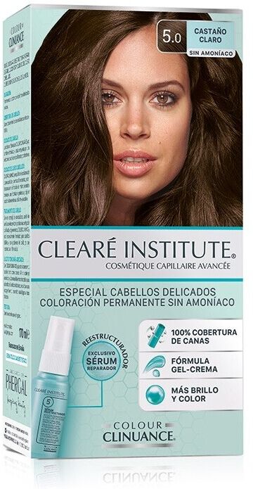 Clearé Institute Colour Clinuance Hair Dye 5.0 Castaño Claro