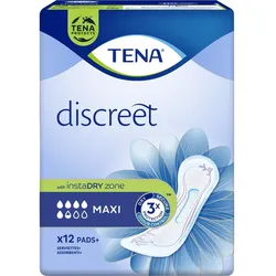 Tena Lady Discreet Maxi Inkontinenz Einlagen 12 ST
