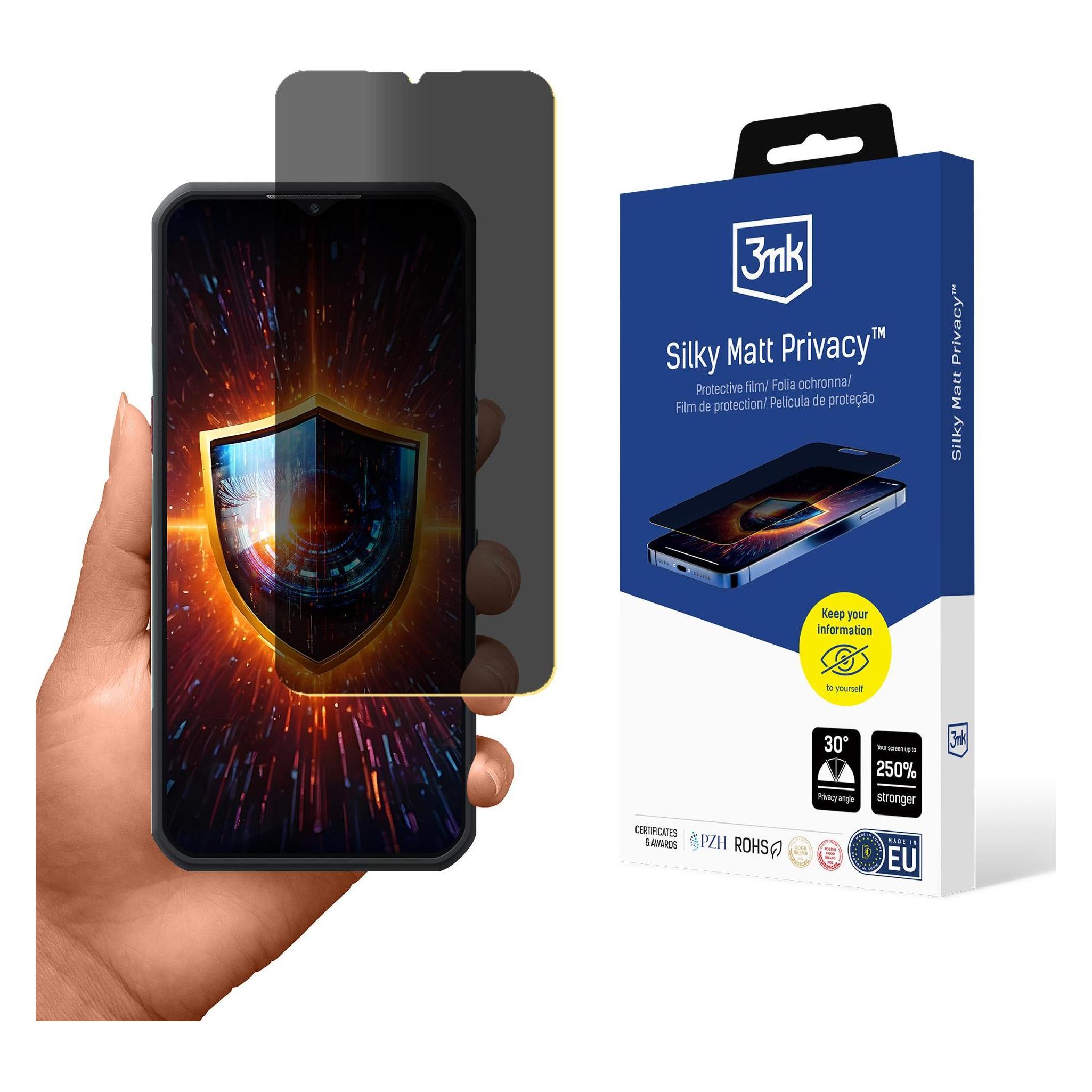 3MK Folia ochronna prywatyzujÄ ca matowa Silky Matt Privacy na Oukitel WP35 / WP35 S (Oukitel WP35) (W-3SlMatPv-owp3535s-0)