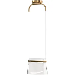 Maytoni LED-Pendelleuchte Cabaret Metall Gold Messing