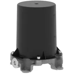 Dornbracht UP-Bodenbefestigung SERIENNEUTRAL - DR-Messing, bleifrei, 2x Anschluss IG 1/2, Rohbau-Schutzhaube, Wasserschutz-Manschette
