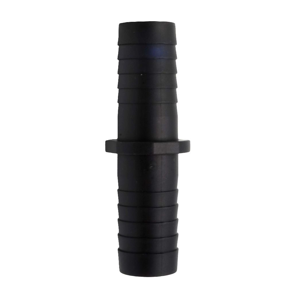 Ubbink slangverbinder recht 25 mm zwart