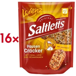 Lorenz 16er-Pack Laugengebäck »Saltletts PausenCracker« 100 g