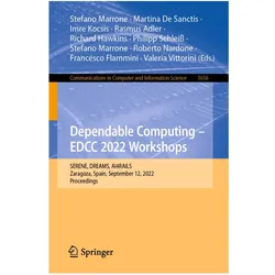 Dependable Computing - EDCC 2022 Workshops, Fachbücher