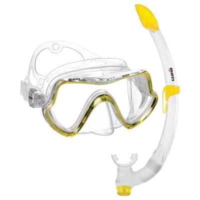 Mares - Combo Pure Vision - Schnorchelset gelb