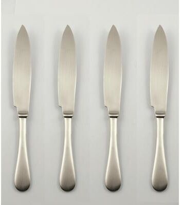 Mepra 4-piece Stainless Steel American Steak Knife Set