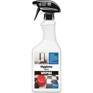 Wepos Hygienereiniger 2000001258, Hygiene Spray, reinigt und desinfiziert, 750ml