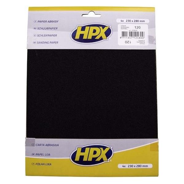 Konjac Sponge HPX sandpapir p120 - 4 stk. (P120) (HPX-235930)
