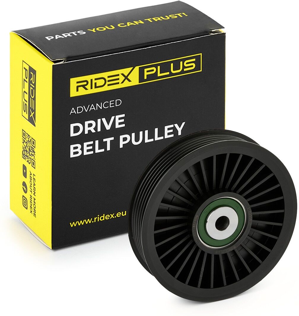 RIDEX PLUS 312D0081P Deflection / guide pulley, V-ribbed belt