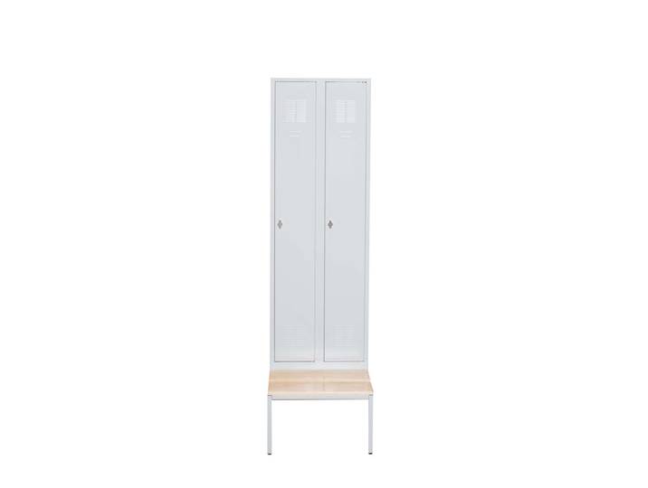 Socle banc Vestiaire métal Budget L.90 cm