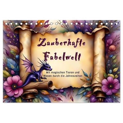 Zauberhafte Fabelwelt (Tischkalender 2027 DIN A5 quer), CALVENDO Monatskalender