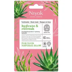 Niyok Tuchmaske hydrate & refresh