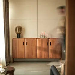 Sideboard Marco aus massivem Teakholz, 180 cm