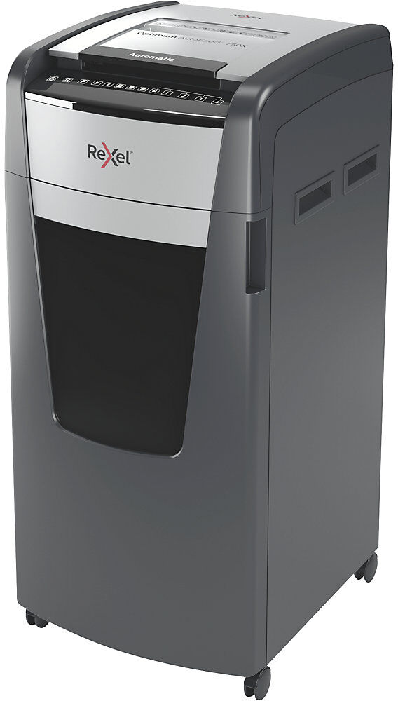 Aktenvernichter Optimum AutoFeed+ 750X, Auffangvolumen 140 l, Partikel, 20 Blatt Rexel
