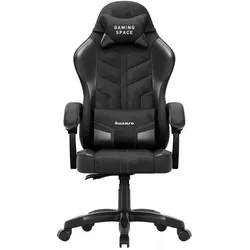 Huzaro Force 2.7 Black Carbon Gaming-Stuhl schwarz, Gaming Stuhl, Schwarz