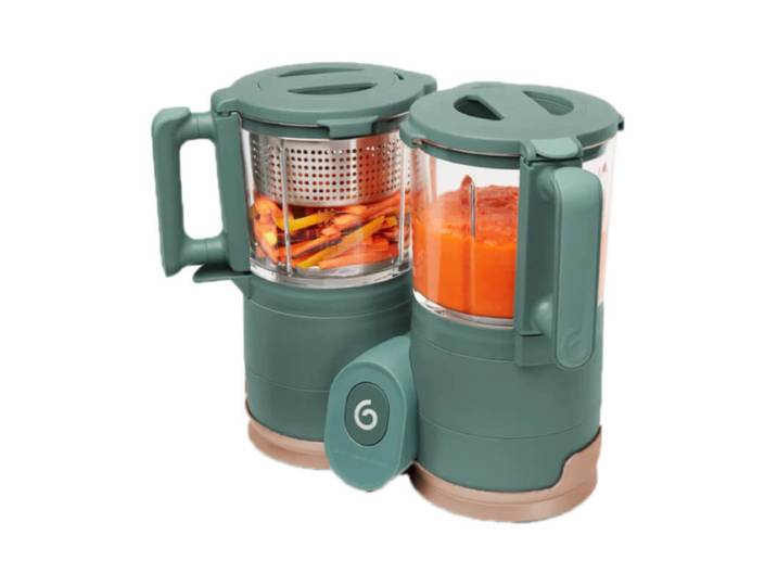 Babymoov Nutribaby Glass Green Forest Dampfgarer