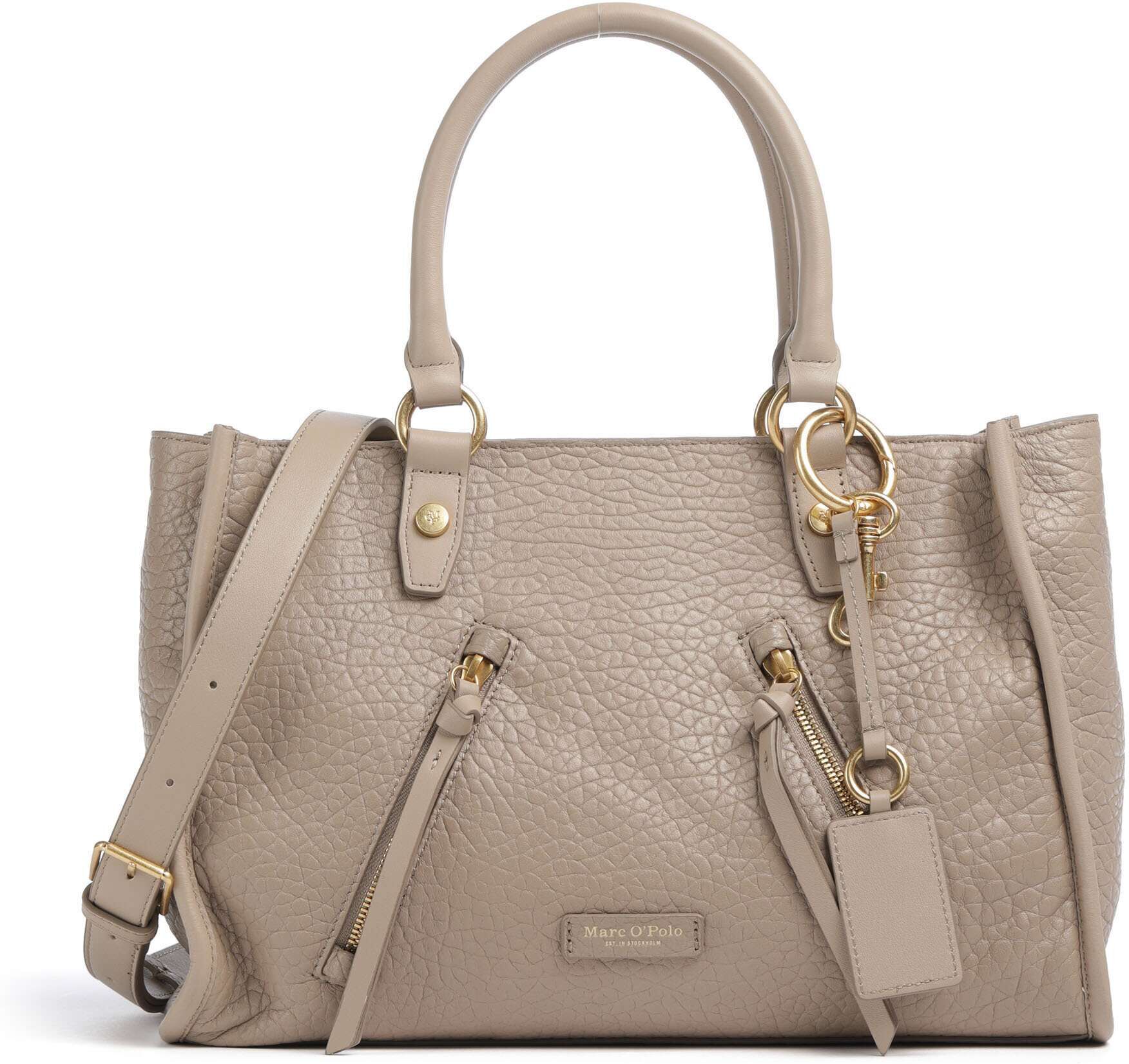 Marc O' Polo M Handtasche aus Leder, braun