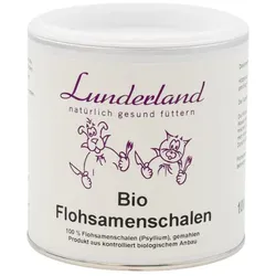 Lunderland Bio-Flohsamenschalen | 100g Ergänzungsfutter