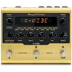 IK Multimedia X-Vibe (Bass, E-Gitarre), Effektpedal, Gold, Bronze