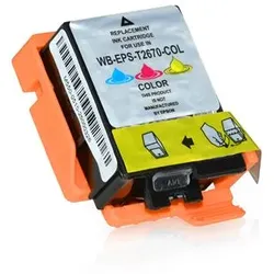Alternativ-Tinte für Epson C13T26704010 color