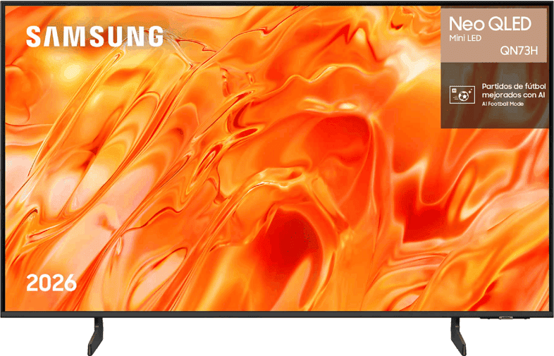 TV Neo QLED 43" - Samsung TQ43QN73HAUXXC, UHD 4K Mini Led, NQ4 AI Gen1, Smart TV, Full AI, Wifi, Negro