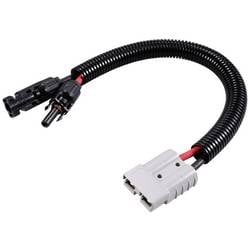 TRU COMPONENTS TC-12195636 Solar-Adapterkabel 4 mm² 30 A Kabellänge 30 cm