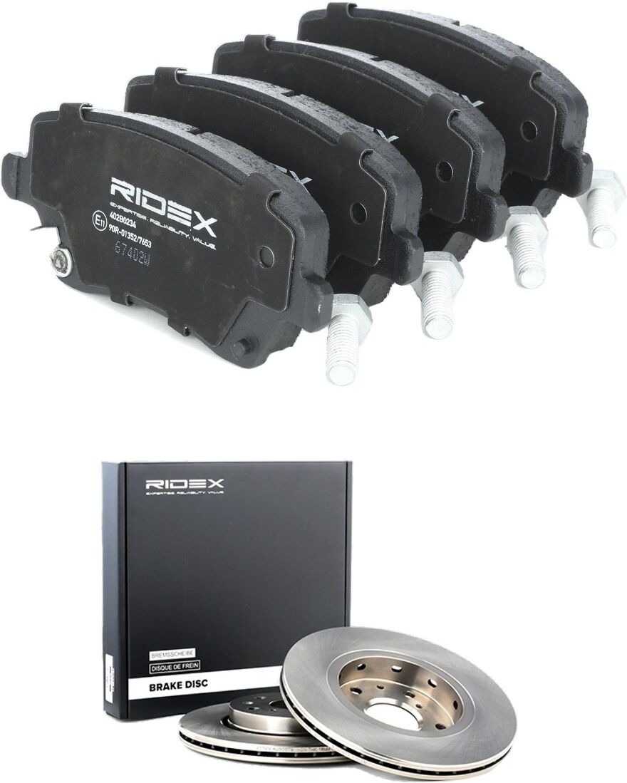 RIDEX 3405B2875 Brake discs and pads set