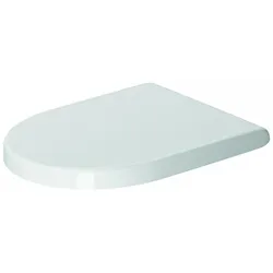 Duravit Starck 3 WC-Sitz 0063810000 ohne Absenkautomatik, Scharniere Edelstahl, weiß