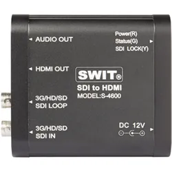 Swit S-4600 Heavy Duty 3G-SDI to HDMI converter (Kamera Konverter), Video Converter