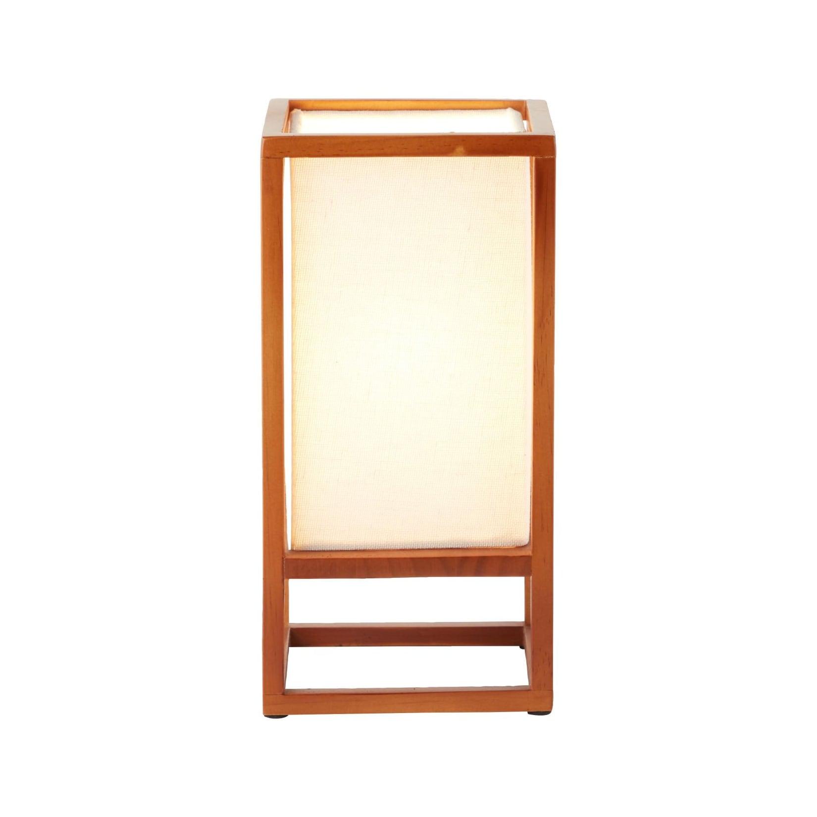 BRILLIANT Lampe, Seaside Tischleuchte 25cm natur/weiß, 1x D45, E14, 40W, Mit Schnurzwischenschalter
