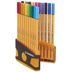 Stabilo 20er-Pack Fineliner »point 88«