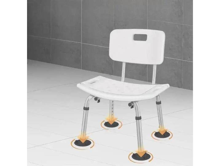 Chaise de Douche Squotty, accessoires de bain assis, Tabouret Pliant Douche, chaise invalide, Siège Douche, meubles de maison
