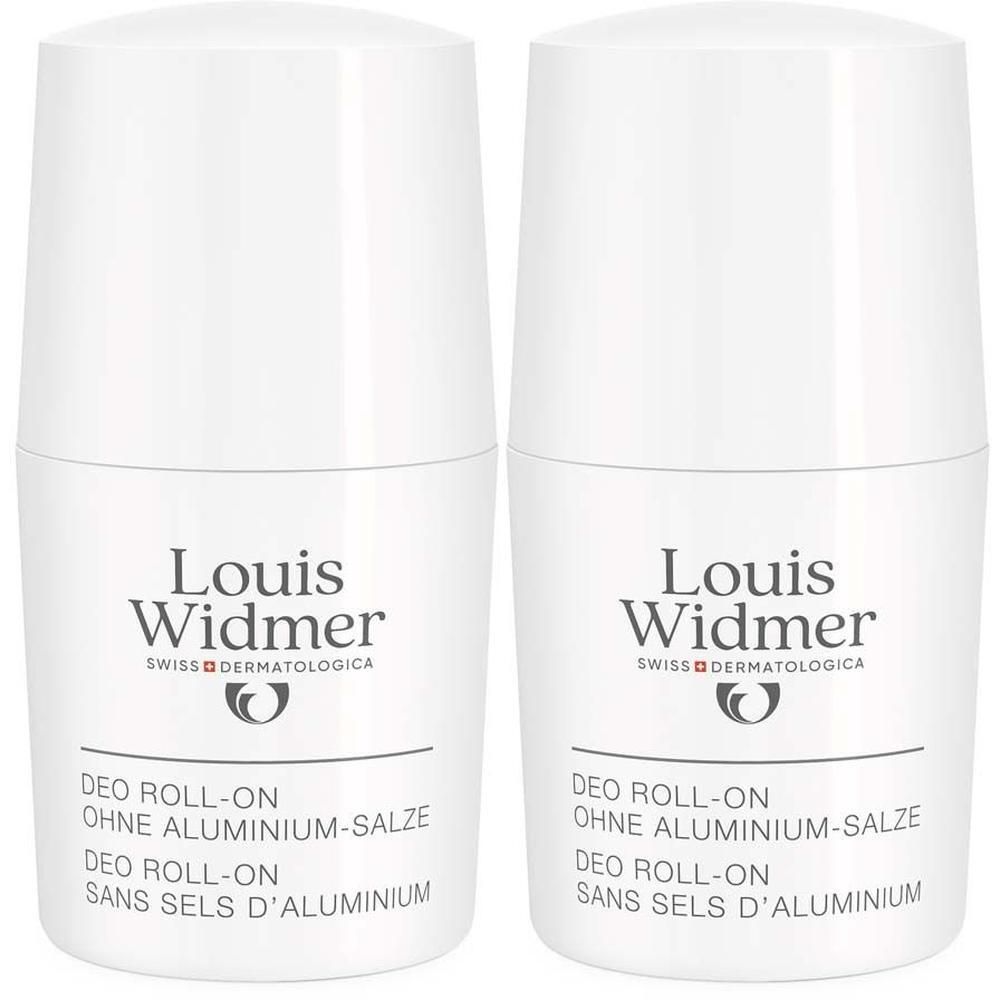 Widmer Deo Roll-on ohne Aluminium o.P. 2x 2x50 ml Stifte