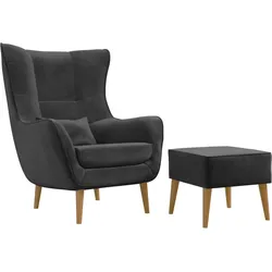 SESSEL Estjano mit Fußbank