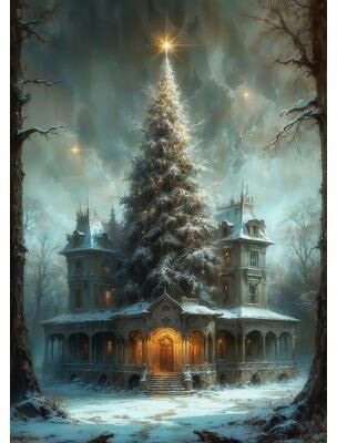 Inspired Living Vintage Santa Claus Canvas Print Christmas Wall Art For Holiday Home Decor 40x50cm p
