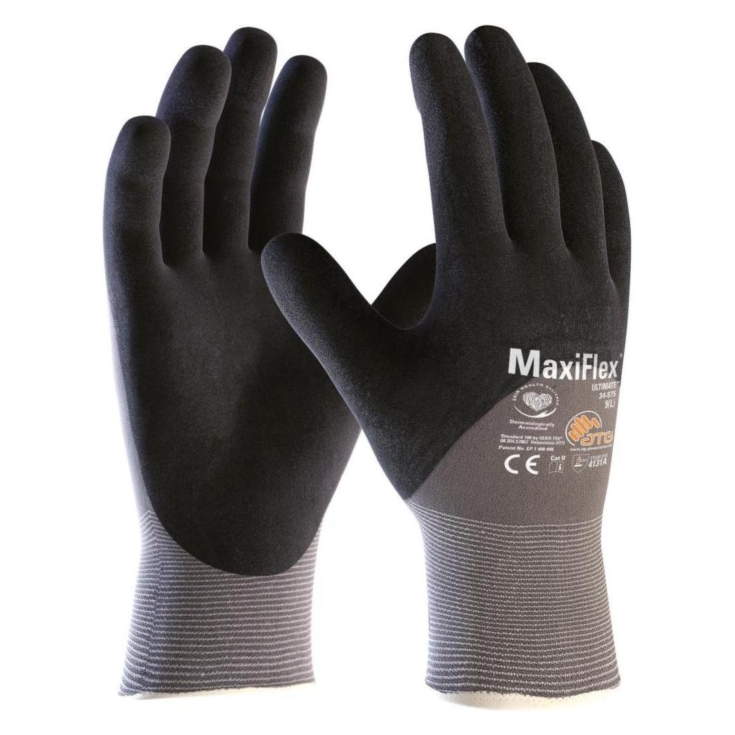 ATG Strickhandschuh MaxiFlex Ultimate 34-874, EN 388, Grösse 12 (12) (34-874-12)