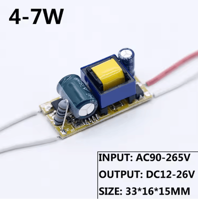 Inspire Picks PowerMate 220V Constant Current LED Driver Board (1W36W, 300mA) 4 7w Dc12 26v output 240 260ma