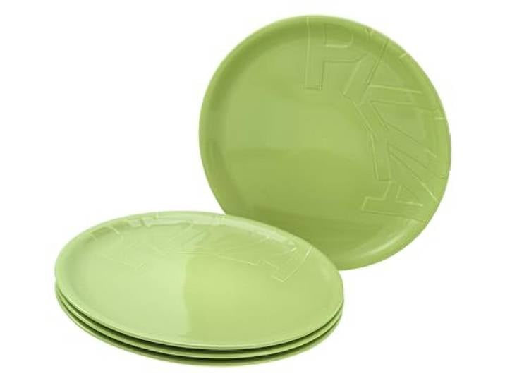 Creatable\, 21670 Série Gourmet Lot de 4 assiettes à pizza en porcelaine Passe au lave-vaisselle et au micro-ondes Fabriqué en Europe