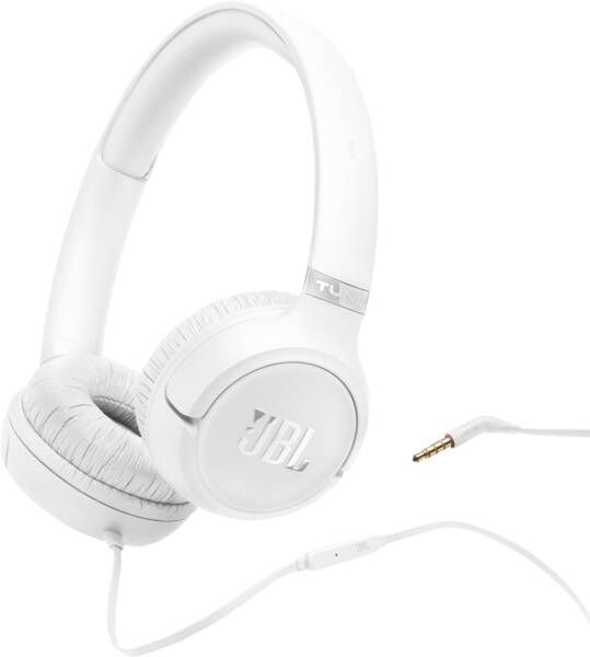 JBL Tune 530 Over-Ear Kopfhörer kabelgebunden (Weiß) JBLT530WHT