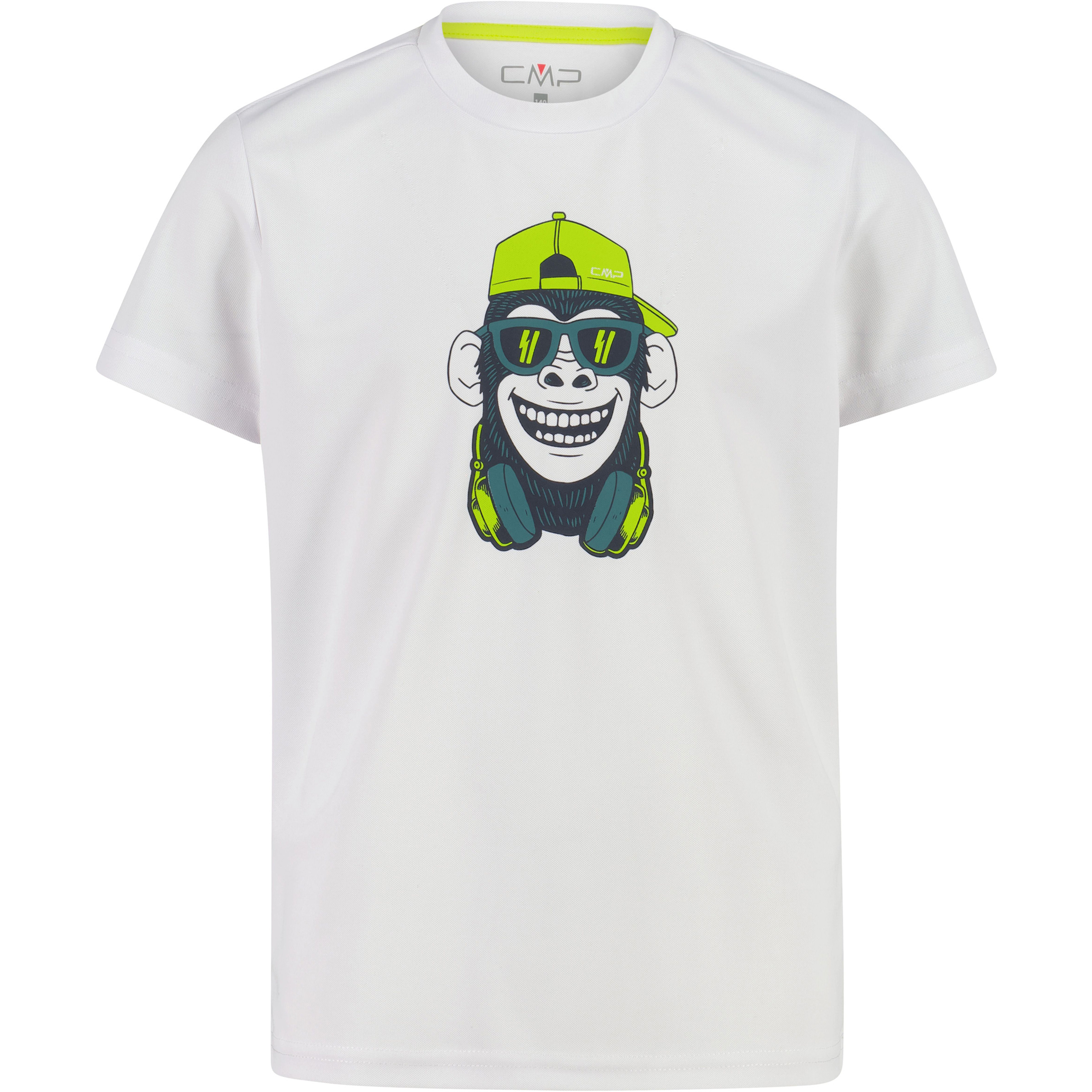 CMP Piquet Kinder T-Shirts weiss Größe 164 Lifestyle Atmungsaktiv