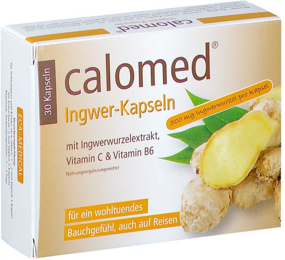 calomed Ingwer Kapseln 30stk