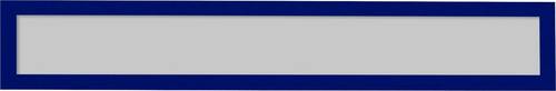 Magnetoplan 1131703 Magnetrahmen Blau DIN A4hoch, DIN A5 quer