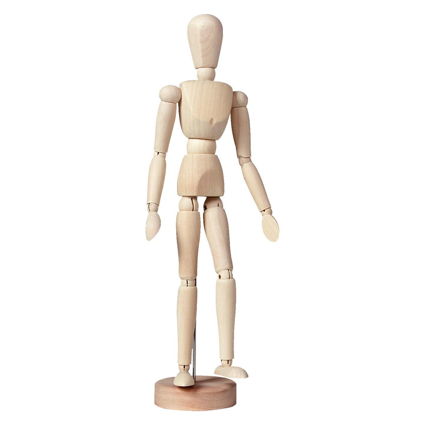 Talens Gliederpuppe Holz Weiblich (93400003)